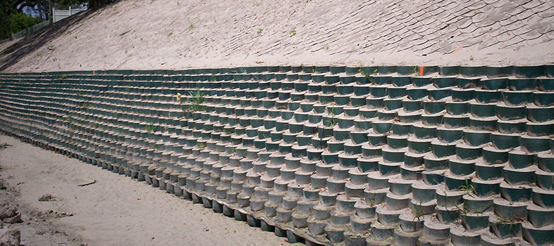 Presto Geosystems Perforated Geoweb for Earth Retention2